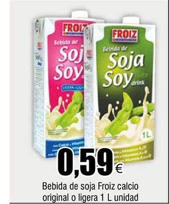 FROIZ Bebida de soja froiz calcio oferta