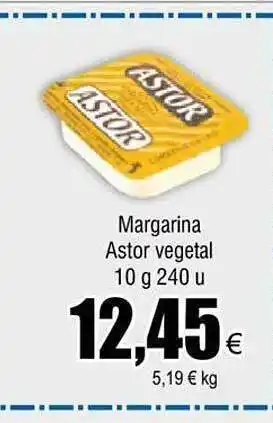 FROIZ Margarina astor vegetal oferta
