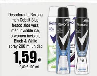 FROIZ Desodorante rexona oferta