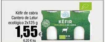 FROIZ Kéfir de cabra cantero de letur ecológico oferta