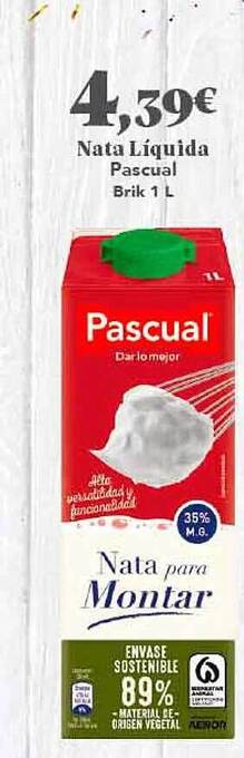 Gadis Nata líquida pascual oferta