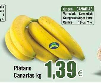 FROIZ Plátano canarias oferta