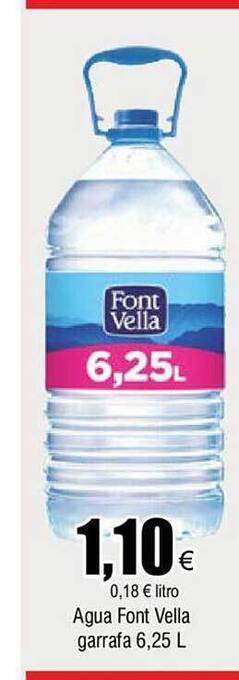 FROIZ Agua font vella garrafa oferta