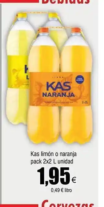FROIZ Kas limón o naranja oferta