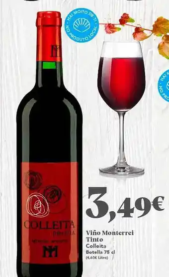 Gadis Viño monterreil tinto colleita oferta