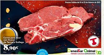 Gadis Carne para asar con hueso de ternera gallega oferta