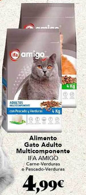 Gadis Alimento gato adulto multicomponente ifa amigo oferta
