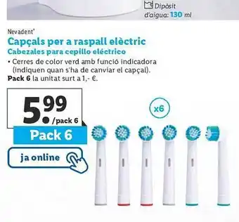 Lidl Cabezales para cepillo eléctrico oferta