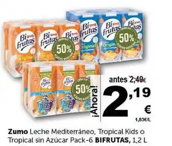 Masymas Zumo bifrutas oferta