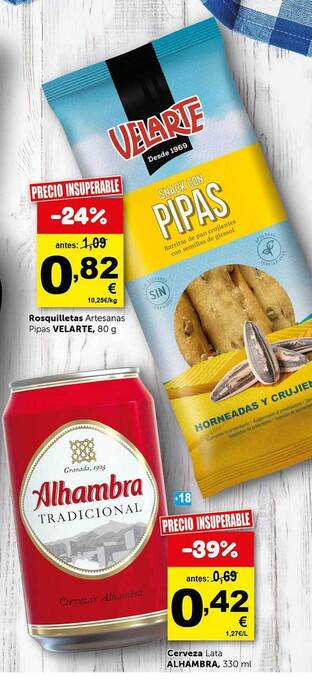 Masymas Cerveza oferta