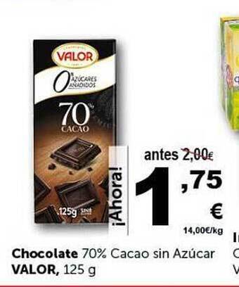 Masymas Chocolate valor oferta