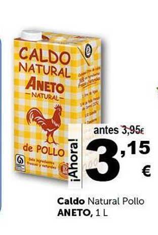 Masymas Caldo natural pollo aneto oferta