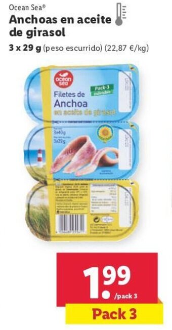 Anchoas En Aceite De Girasol