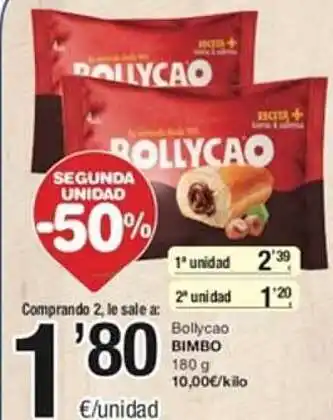 SPAR Bollycao bimbo oferta