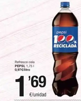 SPAR Refresco cola pepsi oferta