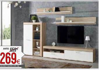 Atrapamuebles Mueble salón 295 cm oferta