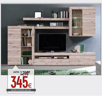 Atrapamuebles Mueble salón 260 cm oferta