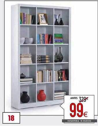 Atrapamuebles Estanteria 15 huecos oferta