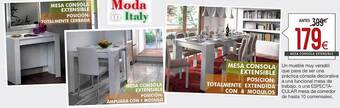 Atrapamuebles Mesa consola extensible oferta