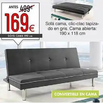 Atrapamuebles Sofá cama 190 cm oferta