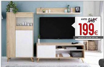 Atrapamuebles Mueble salón 210 cm oferta