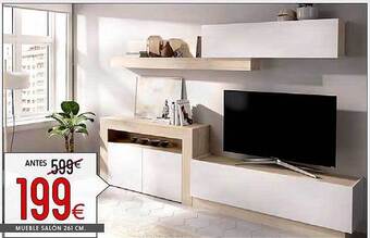 Atrapamuebles Mueble salón 261 cm oferta