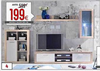 Atrapamuebles Mueble salón 203 cm oferta