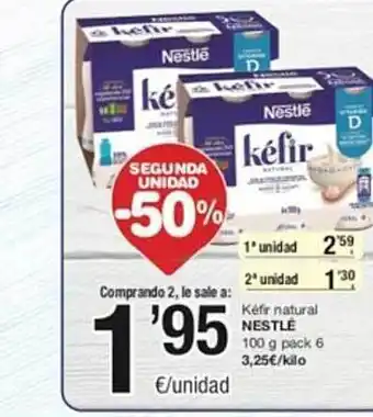 SPAR Kéfir natural nestlé oferta