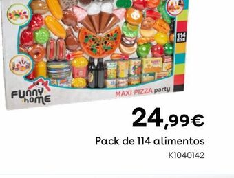 ToysRus Pack de 114 alimentos oferta