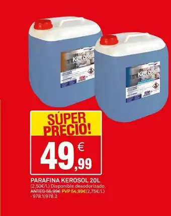 Bricoking Parafina oferta