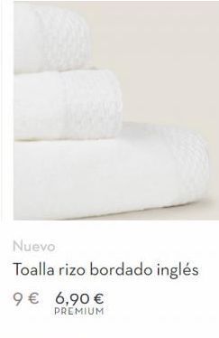 Textura Toallas premium oferta