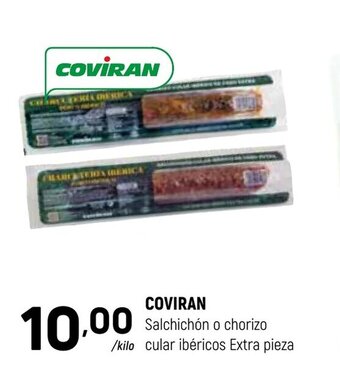 Coviran Salchichón o Chorizo Cular Ibéricos Extra Pieza oferta