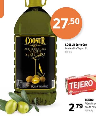 Coviran Coosur Serie Oro Aceite Oliva Virgen 5L oferta