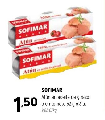 Coviran Sofimar Atún en Aceite de Girasol oferta