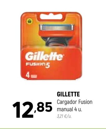 Coviran Gillette Cargador Fusion Manual 4u oferta