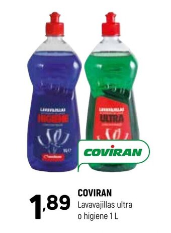 Coviran Coviran Lavavajillas Ultra o Higiene 1L oferta