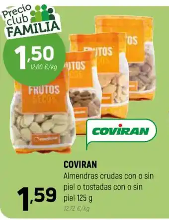 Coviran Coviran Almendras Crudas Con oferta