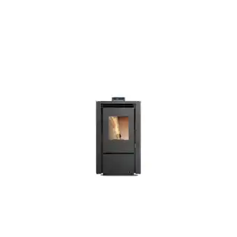 BigMat Estufa de pellet first 6 negra oferta
