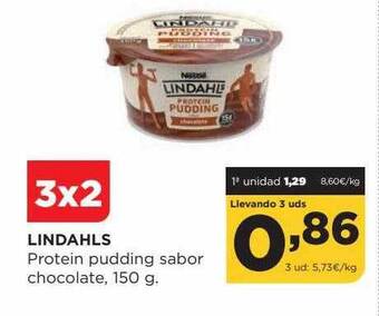 Alimerka Lindahls protein pudding sabor chocolate oferta