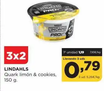 Alimerka Lindahls quark limón & cookies oferta