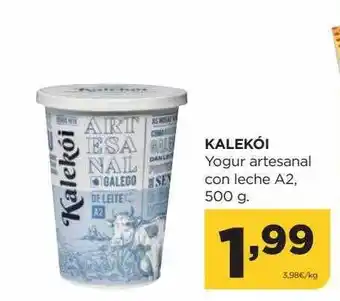 Alimerka Kalekói yogur artesanal con leche a2 oferta
