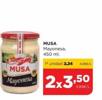 Alimerka Musa mayonesa oferta