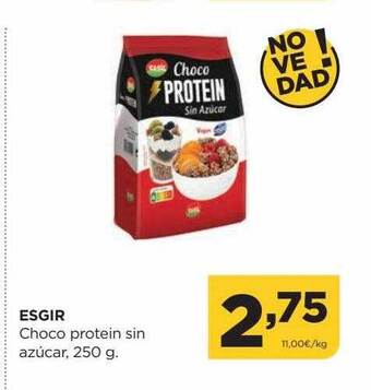Alimerka Esgir choco protein sin azúcar oferta