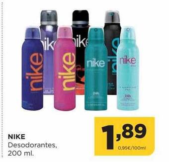 Alimerka Nike desodorantes oferta