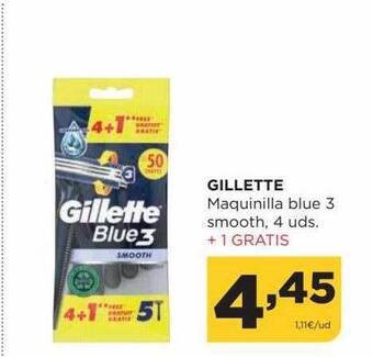 Alimerka Gillette maquinilla blue 3 smooth oferta