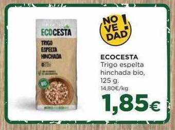 Alimerka Ecocesta trigo espelta hinchada bio oferta