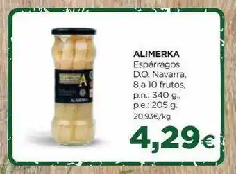 Alimerka Alimerka espárragos d.o. navarra oferta