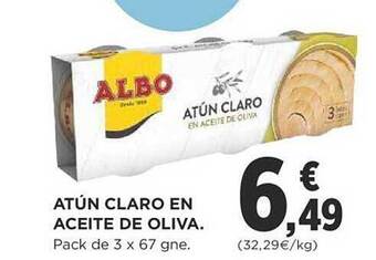 Supercor Atún claro en aceite de oliva oferta