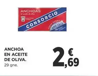Supercor Anchoa en aceite de oliva oferta