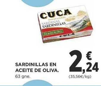 Supercor Sardinillas en aceite de oliva oferta